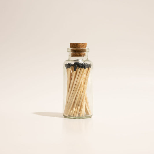 Wooden Matches with Jar