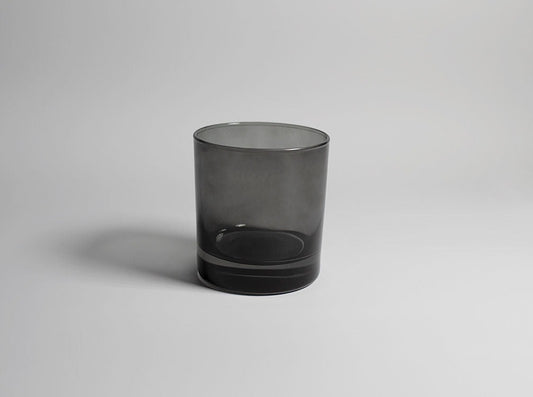 8 oz Translucent Smoke Candle Glass