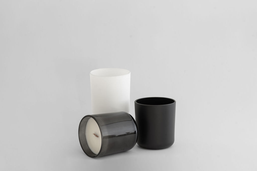 13oz Black Matte Candle Glass Wholesale Candle Jars